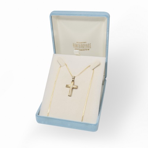 14K Χρυσός Σταυρός 026465F