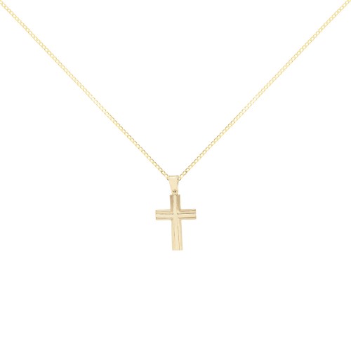 14K Χρυσός Σταυρός 026465F