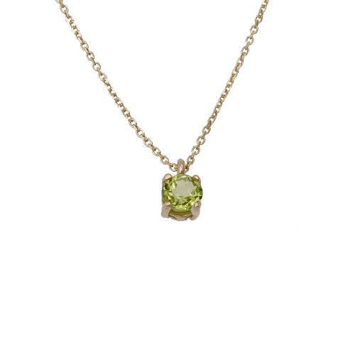 14K Χρυσό Κολιέ Με Περίδοτο 0989PER