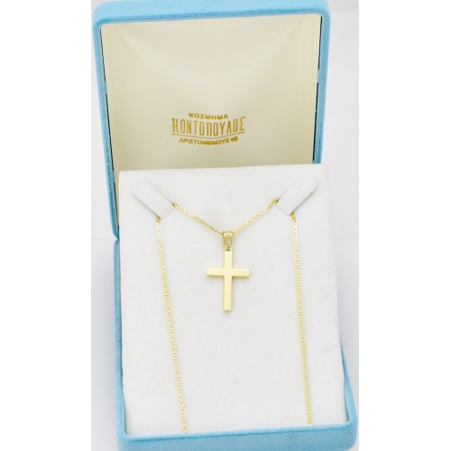 18K Χρυσός Σταυρός 121097TR