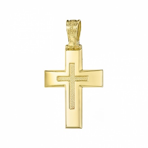 14K Χρυσός Σταυρός 1.7.1027T
