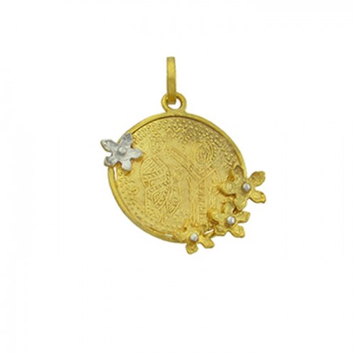 14K, Χρυσό Κωνσταντινάτο, με Ζιργκόν 1103GL