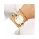 OOZOO Timepieces Gold Metallic Bracelet C11263
