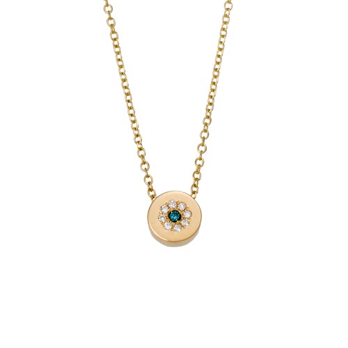 18K Χρυσό Κολιέ με Διαμάντι 11546BR