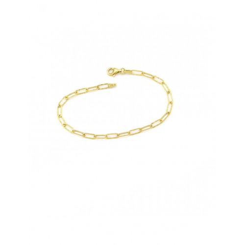 925 Ασήμι Επιχρυσωμένο Βραχιόλι "Αλυσίδα" 12063069SUG