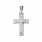 14K Λευκόχρυσος Σταυρός 121364TR