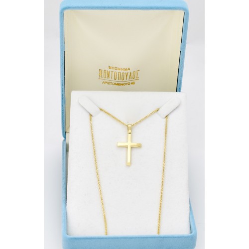 18K Χρυσός Σταυρός 171008T