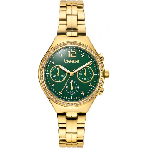 BREEZE Absolute Χρυσό με Μπρασελέ από Ανοξείδωτο Ατσάλι 2013212561.7 BREEZE Absolute Χρυσό με Μπρασελέ από Ανοξείδωτο Ατσάλι 2013212561.7