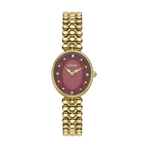 BREEZE Sirena με Κρύσταλλα και Χρυσό Μπρασελέ από Ανοξείδωτο Ατσάλι 2013212591.7