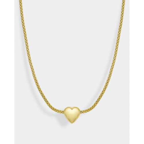 VOGUE 925 Ασήμι Κολιέ Επιχρυσωμένο με "Καρδιά" 20171398401