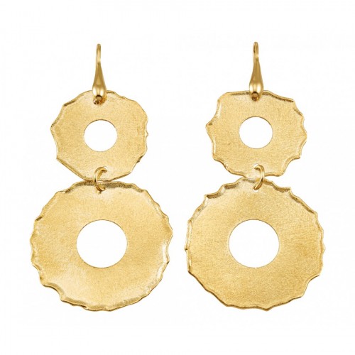 VOGUE, Ασήμι 925, Σφυρήλατα, Σκουλαρίκια, Κρίκοι, 20173801201