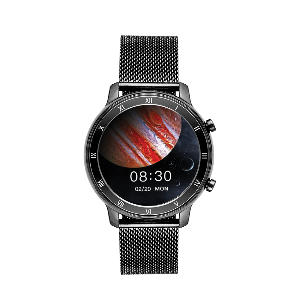 VOGUE Callisto Smartwatch Amoled Black Stainless Steel Bracelet 2020450191