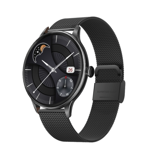 VOGUE Callisto Smartwatch Amoled Black Stainless Steel Bracelet 2020450191