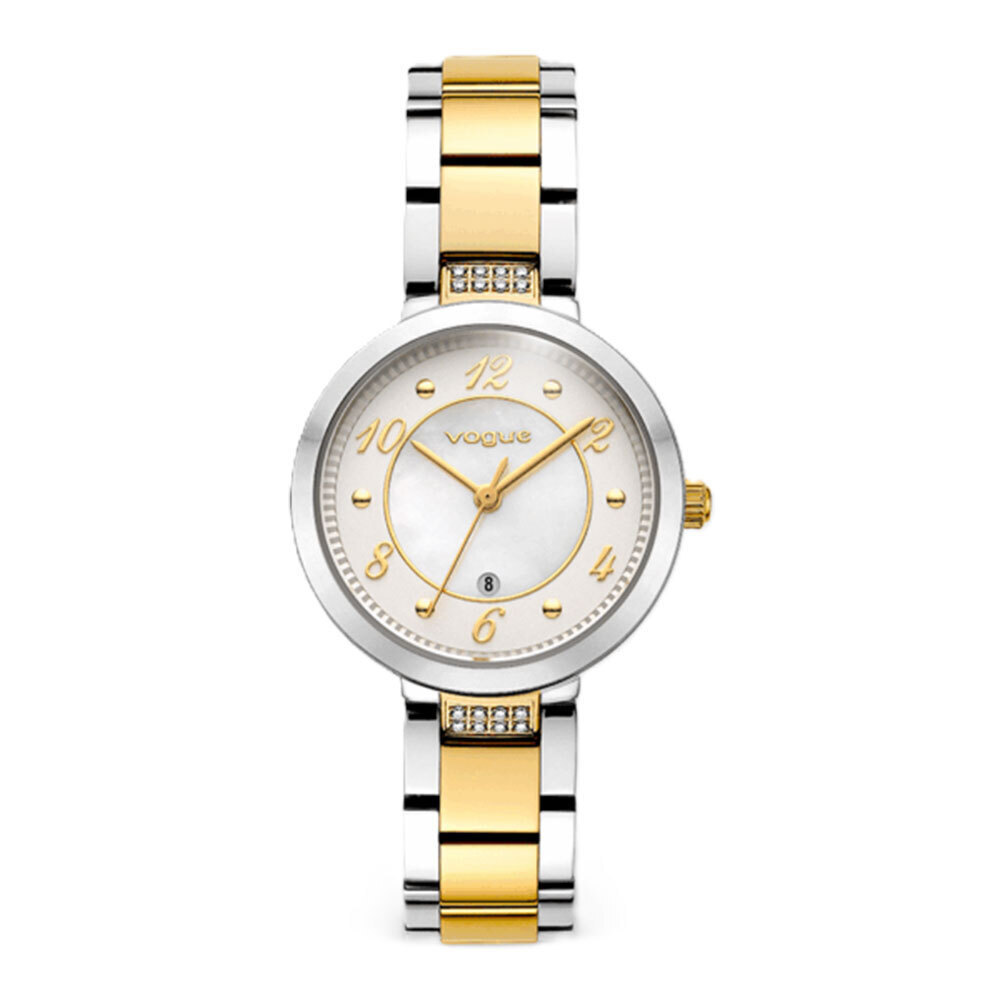 VOGUE Zoe με Μπρασελέ Δύο Τόνων από Ανοξείδωτο Ατσάλι με Ζιργκόν 2020616462