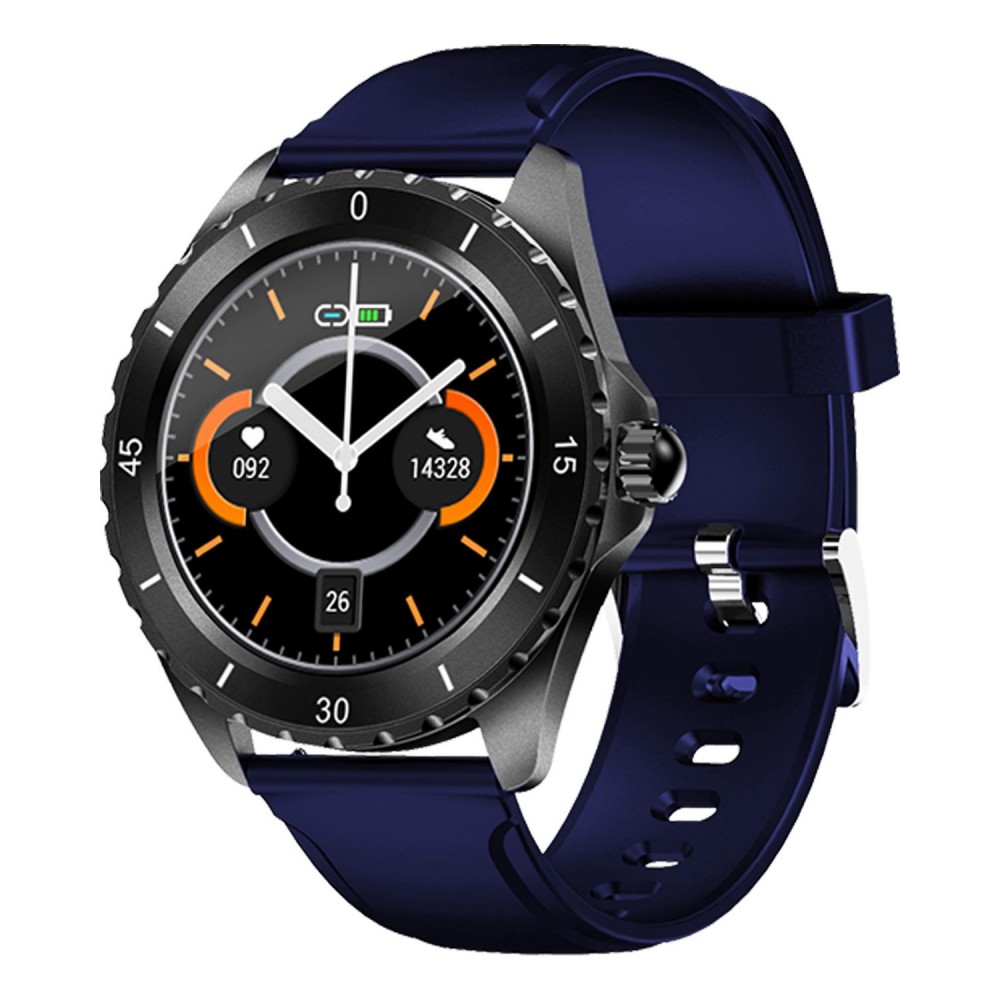 DAS.4 Smartwatch Chronograph Blue Silicone Strap SG40 203090022