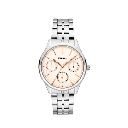 DAS.4 Analogue Wοmen΄'s Watch, Stainless Steel Bracelet 2031100482