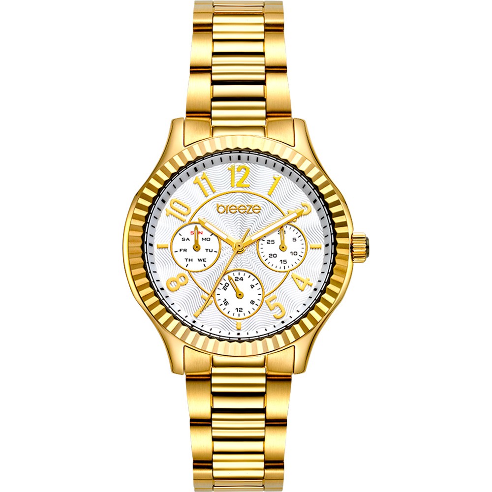 BREEZE Suprecious Gold Stainless Steel Bracelet 212171.2 BREEZE Suprecious Gold Stainless Steel Bracelet 212171.2