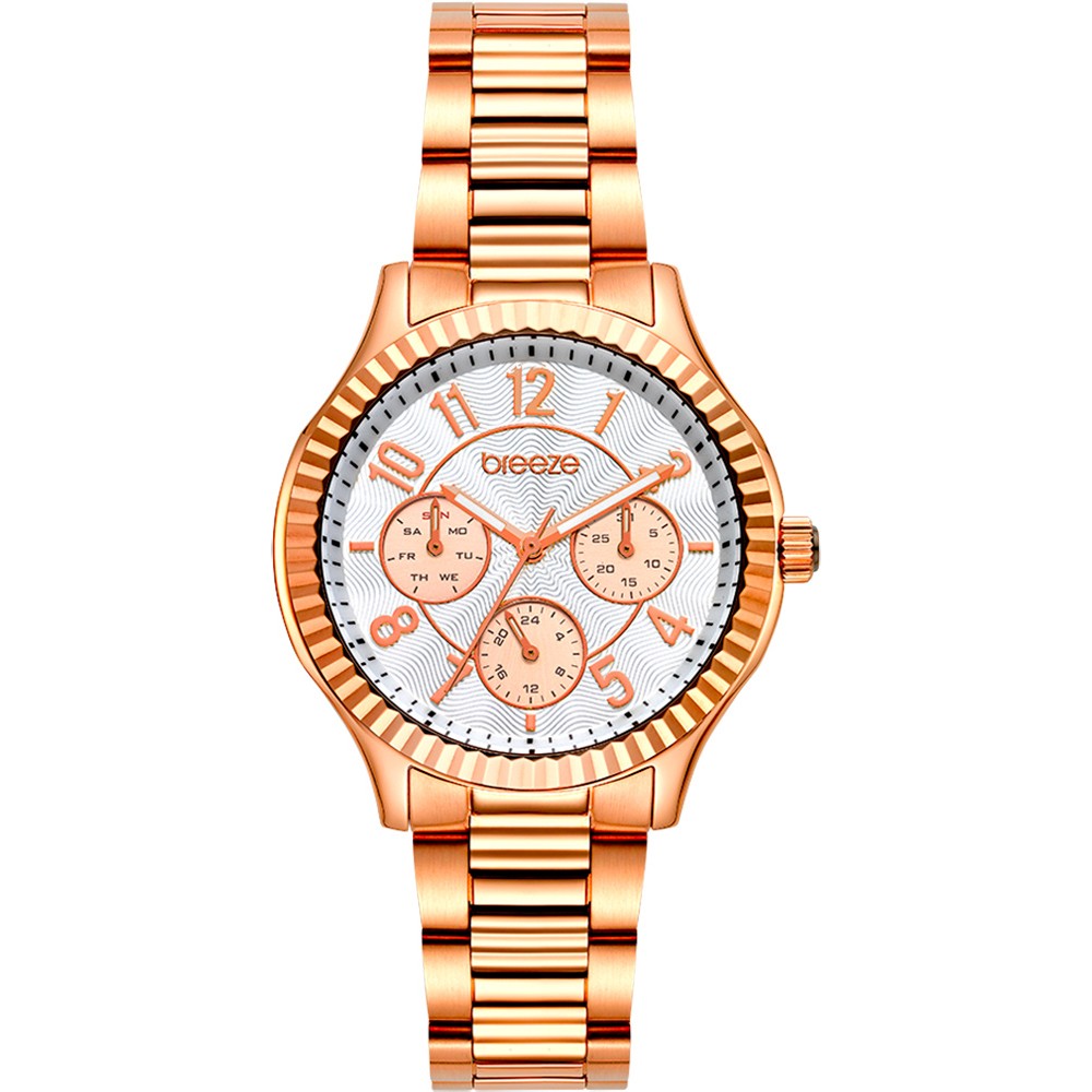 BREEZE Suprecious Rose Gold Stainless Steel Bracelet 212171.4 BREEZE Suprecious Rose Gold Stainless Steel Bracelet 212171.4