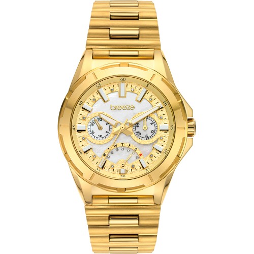 BREEZE Elysian Crystals Gold Stainless Steel Bracelet 212271.2 BREEZE Elysian Crystals Gold Stainless Steel Bracelet 212271.2