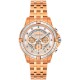 BREEZE Divinia Crystals Rose Gold Stainless Steel Chronograph 212311.4