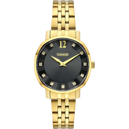 BREEZE Semplice Swarovski Gold Stainless Steel Bracelet 212421.6 BREEZE Semplice Swarovski Gold Stainless Steel Bracelet 212421.6