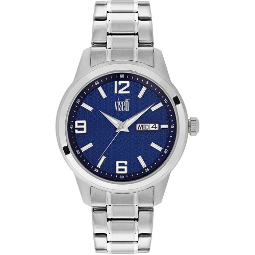 VISETTI Day 2 Day Silver Stainless Steel Bracelet 31Y-SW001SC