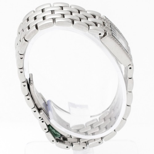 VOGUE Diamond Vintage Silver Stainless Steel Bracelet 321471.1