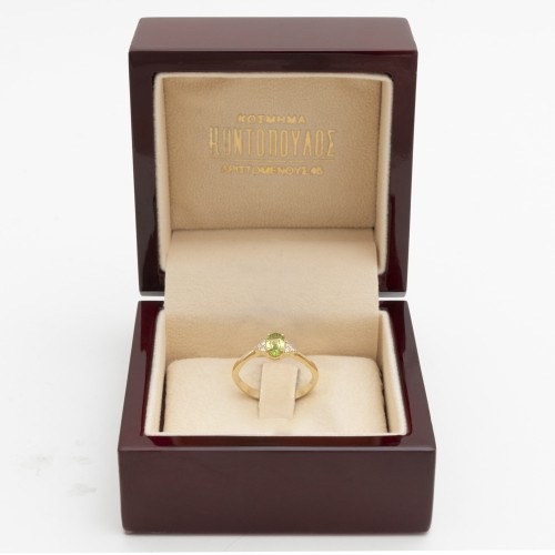 14K Χρυσό Δαχτυλίδι με Περίδοτο 3451PER