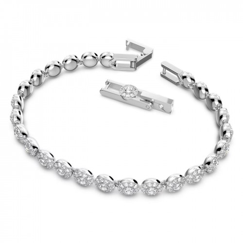 SWAROVSKI Angelic Βραχιόλι, Στρογγυλή Κοπή,Pave,  Λευκό, Επιροδιωμένο 5071173