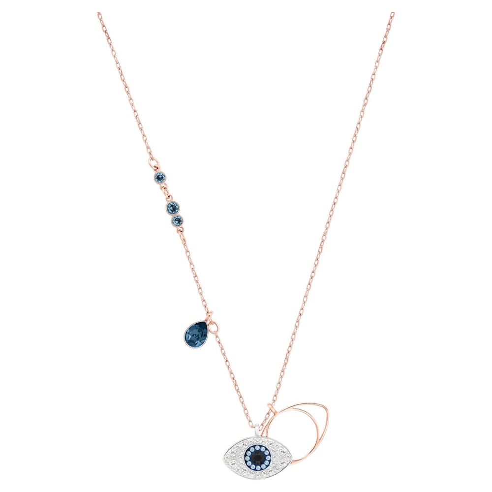 SWAROVSKI Symbolic Κολιέ Μάτι, Μπλε, Φινίρισμα από διάφορα μέταλλα 5736984
