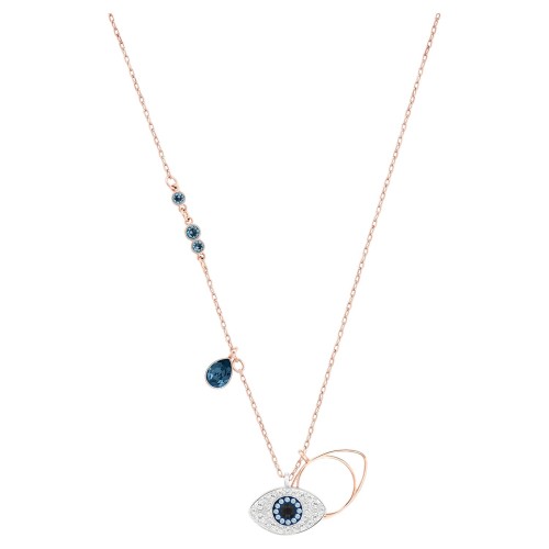 SWAROVSKI Symbolic Κολιέ Μάτι, Μπλε, Φινίρισμα από διάφορα μέταλλα 5736984
