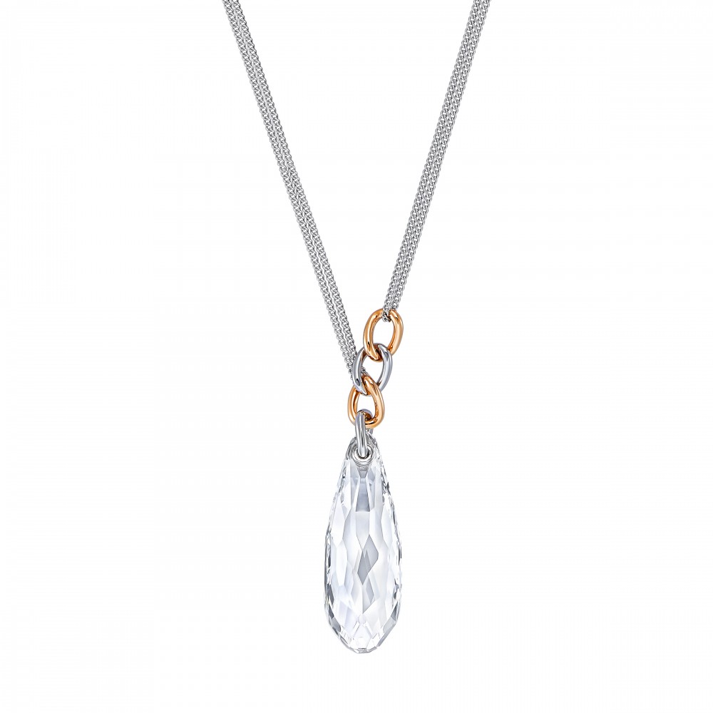 SWAROVSKI Either Necklace Medium White Rhodium Plated 5182592 SWAROVSKI Either Necklace Medium White Rhodium Plated 5182592