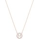 SWAROVSKI Sparkling Dance Flower Κολιέ Λευκό, Ροζ Επιχρυσωμένο 5408437 SWAROVSKI Sparkling Dance Flower Κολιέ Λευκό, Ροζ Επιχρυσωμένο 5408437