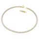 SWAROVSKI Tennis Deluxe Κολιέ Στρογγυλή Κοπή, Λευκό, Επιχρυσωμένο 5511545 SWAROVSKI Tennis Deluxe Κολιέ Στρογγυλή Κοπή, Λευκό, Επιχρυσωμένο 5511545