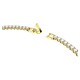 SWAROVSKI Tennis Deluxe Κολιέ Στρογγυλή Κοπή, Λευκό, Επιχρυσωμένο 5511545 SWAROVSKI Tennis Deluxe Κολιέ Στρογγυλή Κοπή, Λευκό, Επιχρυσωμένο 5511545