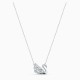 SWAROVSKI Κολιέ Dancing Swan Κύκνος, Λευκό, Επιμετάλλωση ροδίου 5514421 SWAROVSKI Κολιέ Dancing Swan Κύκνος, Λευκό, Επιμετάλλωση ροδίου 5514421