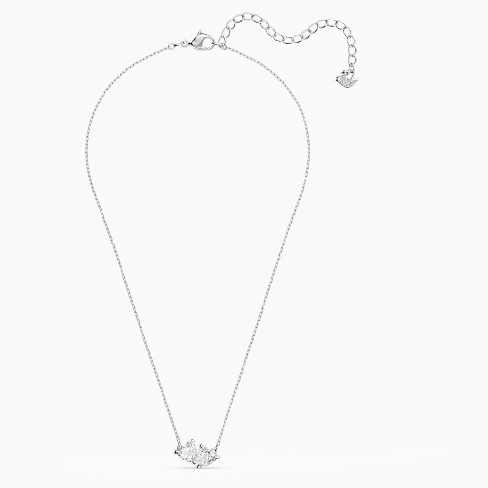 SWAROVSKI Attract Soul Κολιέ Λευκό, Επιροδιωμένο 5517117 SWAROVSKI Attract Soul Κολιέ Λευκό, Επιροδιωμένο 5517117
