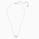 SWAROVSKI Attract Soul Κολιέ Λευκό, Επιροδιωμένο 5517117 SWAROVSKI Attract Soul Κολιέ Λευκό, Επιροδιωμένο 5517117