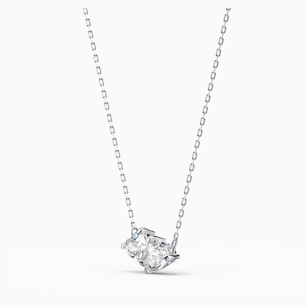 SWAROVSKI Attract Soul Κολιέ Λευκό, Επιροδιωμένο 5517117 SWAROVSKI Attract Soul Κολιέ Λευκό, Επιροδιωμένο 5517117