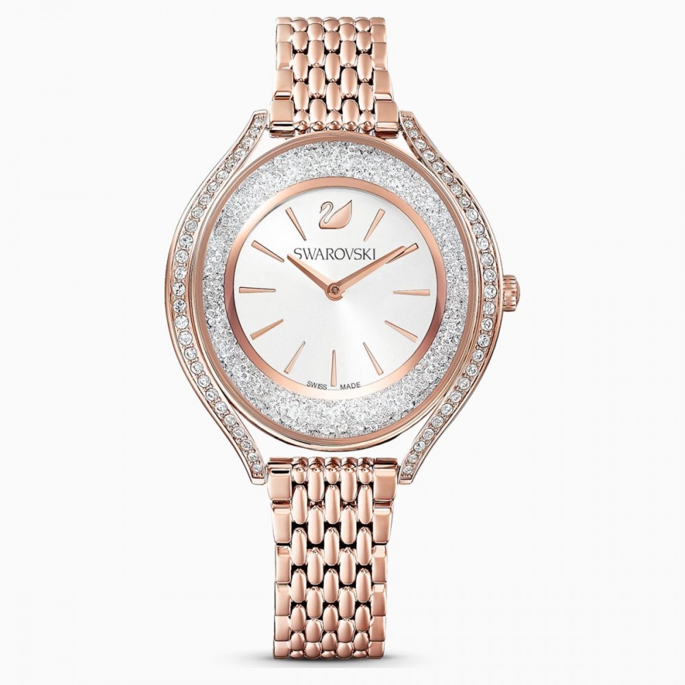 SWAROVSKI Crystalline Aura Metal Bracelet White Rose Gold Tone 5519459 SWAROVSKI Crystalline Aura Metal Bracelet White Rose Gold Tone 5519459