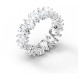 SWAROVSKI Vittore Δαχτυλίδι με Ζιργκόν κοπής pear, Λευκό, Επιροδιωμένο 5572825 SWAROVSKI Vittore Δαχτυλίδι με Ζιργκόν κοπής pear, Λευκό, Επιροδιωμένο 5572825