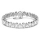 SWAROVSKI Millenia Βραχιόλι Kοπή Pear, Λευκό, Επιροδιωμένο 5598350 SWAROVSKI Millenia Βραχιόλι Kοπή Pear, Λευκό, Επιροδιωμένο 5598350
