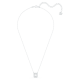 SWAROVSKI Millenia Κολιέ Ζιργκόν κοπής triangle, Λευκό, Επιροδιωμένο 5599177 SWAROVSKI Millenia Κολιέ Ζιργκόν κοπής triangle, Λευκό, Επιροδιωμένο 5599177