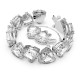 SWAROVSKI Millenia Βραχιόλι Κρύσταλλο κοπής trilliant, Λευκό, Επιροδιωμένο 5599194 SWAROVSKI Millenia Βραχιόλι Κρύσταλλο κοπής trilliant, Λευκό, Επιροδιωμένο 5599194