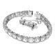 SWAROVSKI Millenia Βραχιόλι Τετράγωνη κοπή, Λευκό, Επιροδιωμένο 5599202 SWAROVSKI Millenia Βραχιόλι Τετράγωνη κοπή, Λευκό, Επιροδιωμένο 5599202