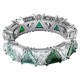 SWAROVSKI Ortyx Δαχτυλίδι Κοκτέιλ, Κρύσταλλα τρίγωνης κοπής, Πράσινο, Επιροδιωμένο 5608530 SWAROVSKI Ortyx Δαχτυλίδι Κοκτέιλ, Κρύσταλλα τρίγωνης κοπής, Πράσινο, Επιροδιωμένο 5608530