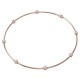 SWAROVSKI Constella Κολιέ Λευκό, Ροζ Επιχρυσωμένο 5609710