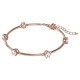 SWAROVSKI Constella Βραχιόλι Λευκό, Ροζ Επιχρυσωμένο 5609711