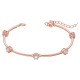 SWAROVSKI Constella Βραχιόλι Λευκό, Ροζ Επιχρυσωμένο 5609711