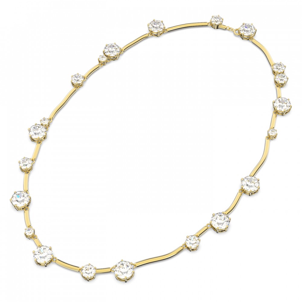 SWAROVSKI Constella Κολιέ Κρύσταλλο στρογγυλής κοπής, Λευκό, Επιχρυσωμένο 5618033 SWAROVSKI Constella Κολιέ Κρύσταλλο στρογγυλής κοπής, Λευκό, Επιχρυσωμένο 5618033